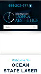 Mobile Screenshot of oceanstatelaserandaesthetics.com